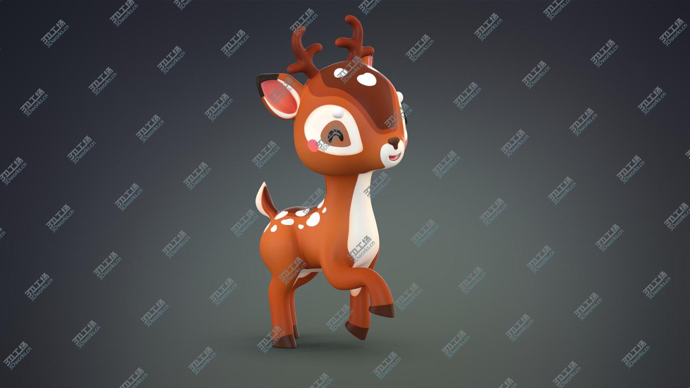 images/goods_img/202105072/3D Cartoon Deer(1) model/3.jpg